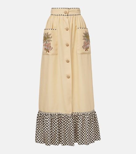 Bestickter Maxirock Plus De Pois - Valentino Garavani - Modalova