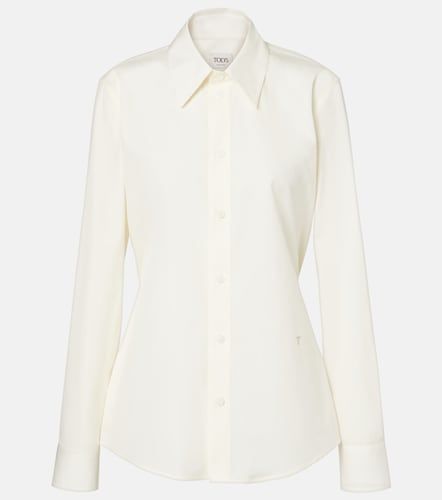 Camisa en popelín de algodón - Tod's - Modalova