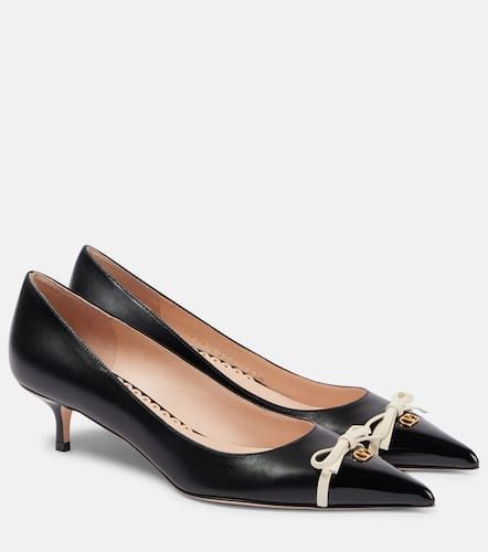 Bepointy 45 bow-detail leather pumps - Valentino Garavani - Modalova