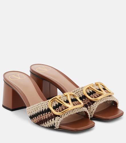 VLogo Signature crochet mules - Valentino Garavani - Modalova