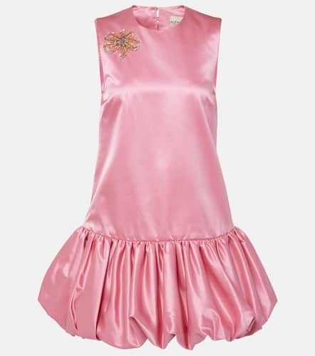 Neptuna embellished satin minidress - Alemais - Modalova