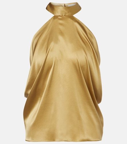 Top de satén en mezcla de seda - Nina Ricci - Modalova
