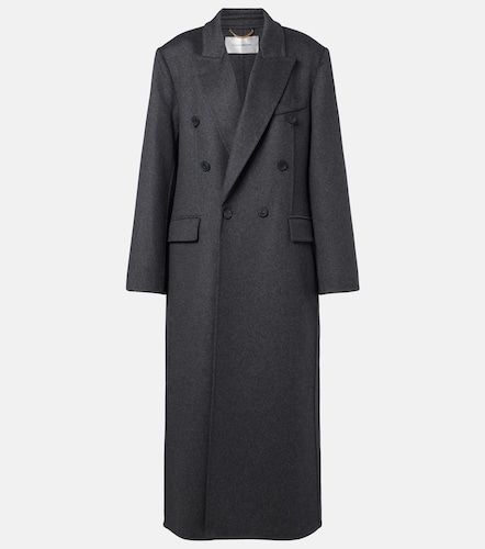 Double-breasted wool-blend coat - Victoria Beckham - Modalova