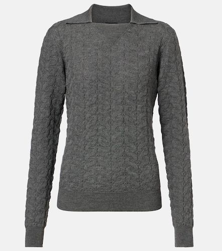 Etro Pullover polo in lana a trecce - Etro - Modalova