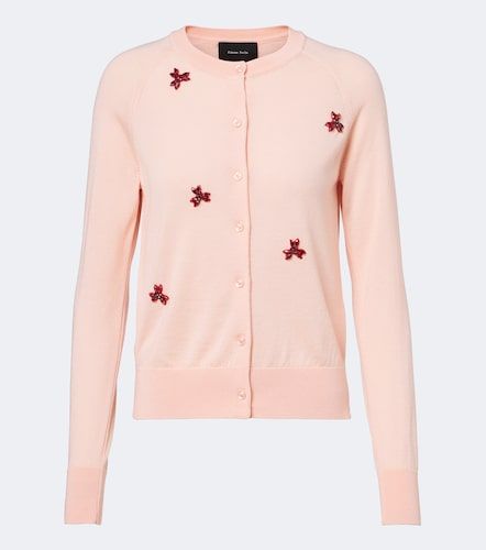 Cardigan in lana e seta - Simone Rocha - Modalova