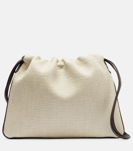 Borsa a tracolla Mini in canvas - Brunello Cucinelli - Modalova