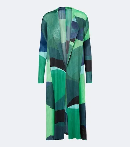 Orbit printed pleated cardigan - Pleats Please Issey Miyake - Modalova