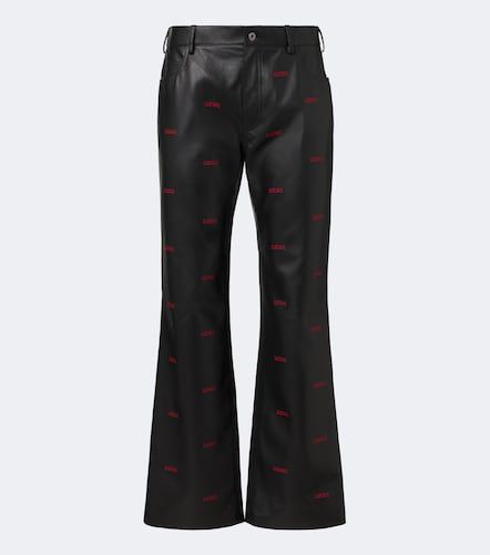 Loewe Schlaghose aus Leder - Loewe - Modalova