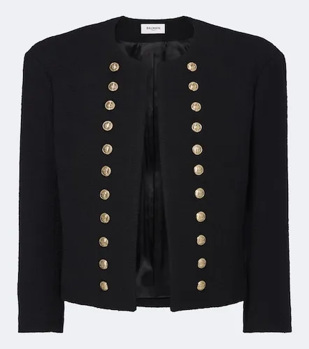 Balmain Jacke aus einem Wollgemisch - Balmain - Modalova