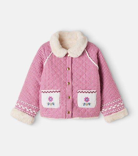 Chaqueta reversible Jasmina de algodón bordada - Louise Misha - Modalova