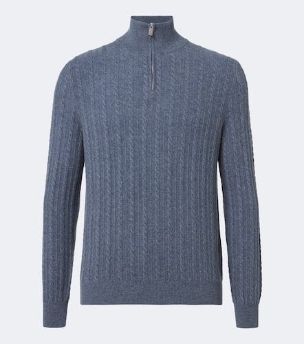 Pullover in cashmere a trecce - Fedeli - Modalova