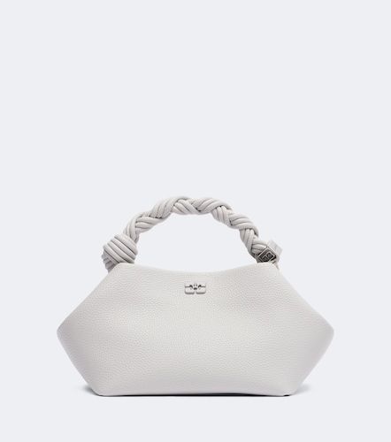 Bou Mini leather top-handle bag - Ganni - Modalova