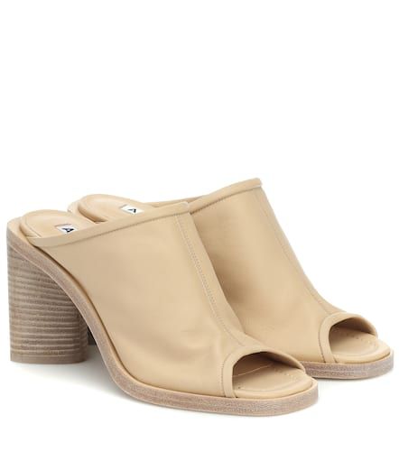 Acne Studios Leather mules - Acne Studios - Modalova