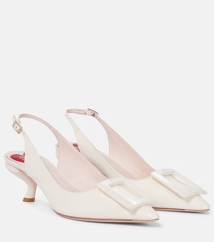 Slingback-Pumps Virgule aus Lackleder - Roger Vivier - Modalova