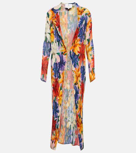 Etro Pleated floral coat - Etro - Modalova