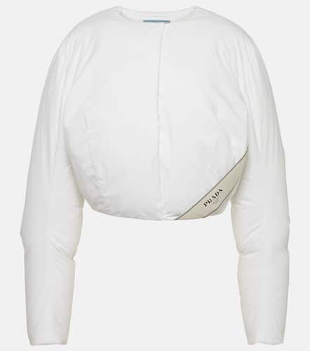 Prada Cropped padded cotton jacket - Prada - Modalova