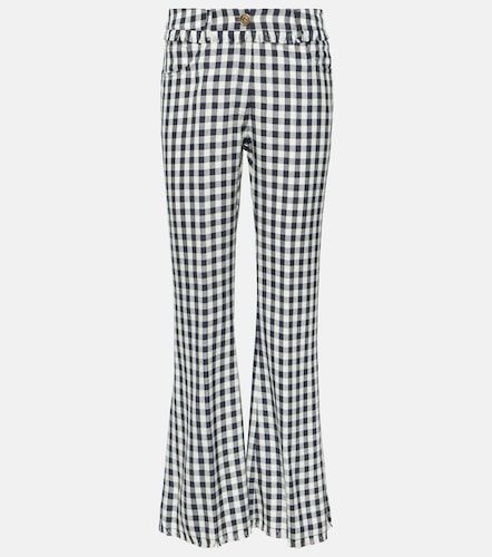 Etro Pantalones flared a cuadros - Etro - Modalova