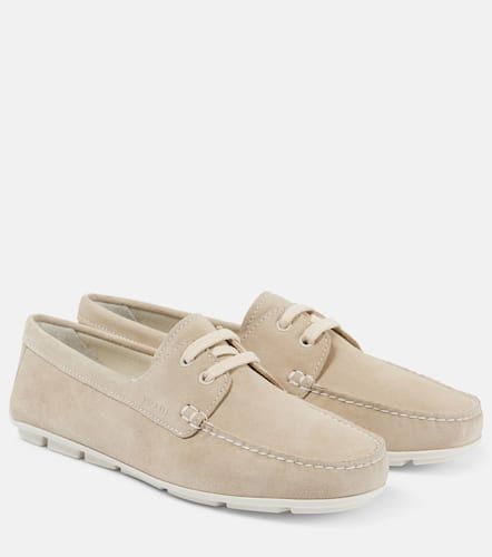 Prada Mocasines de ante - Prada - Modalova