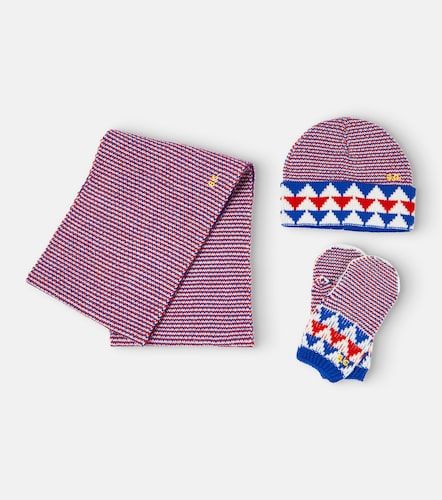 Set de gorro, bufanda y manoplas - Bobo Choses - Modalova
