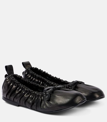 Ballerine in pelle con fiocco - Acne Studios - Modalova