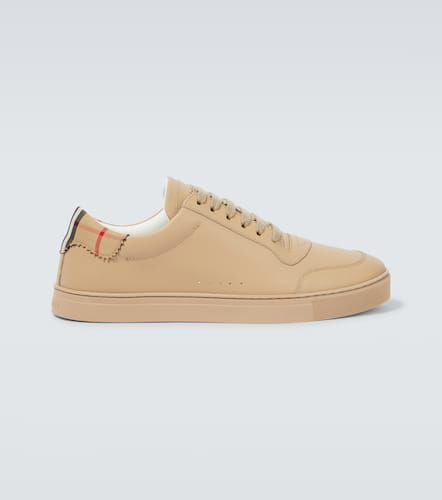 Burberry Leather low-top sneakers - Burberry - Modalova