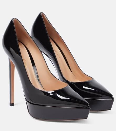 Patent leather platform pumps - Gianvito Rossi - Modalova