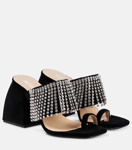 Bulla Preston velvet high sandals - Nodaleto - Modalova