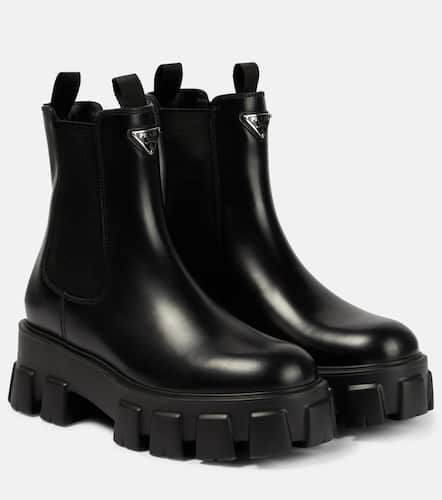 Botas Chelsea Monolith de piel - Prada - Modalova