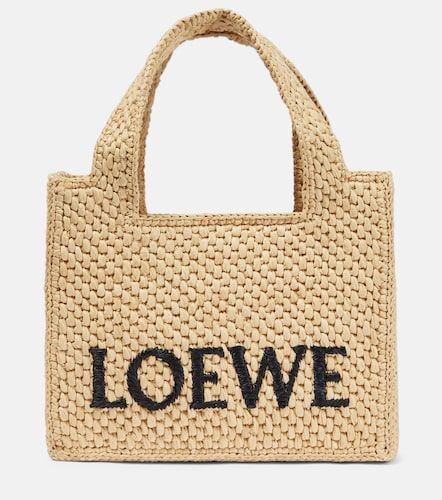 Paula's Ibiza logo raffia top-handle bag - Loewe - Modalova
