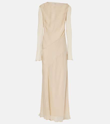 SIR Strobe silk chiffon maxi dress - SIR - Modalova