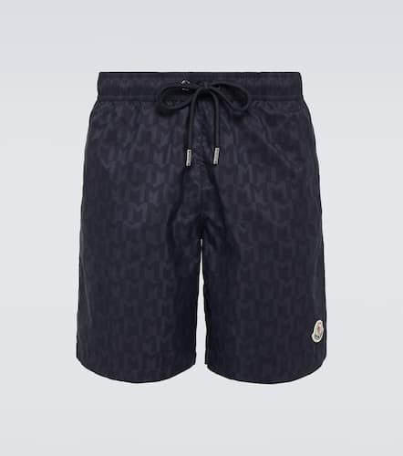 Moncler Logo swim trunks - Moncler - Modalova