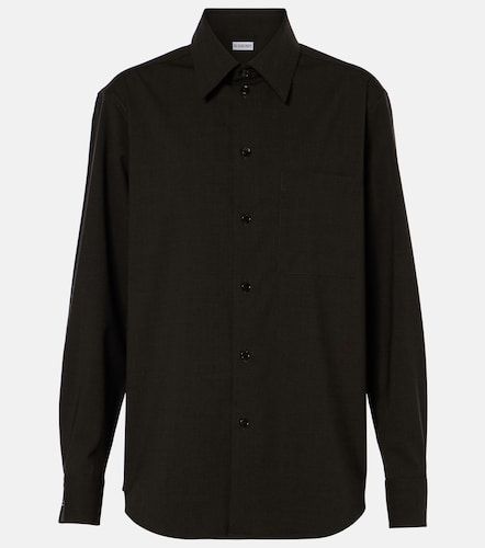 Burberry Camisa en mezcla de lana - Burberry - Modalova