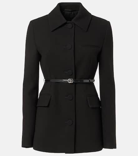 Gucci Wool crÃªpe jacket - Gucci - Modalova