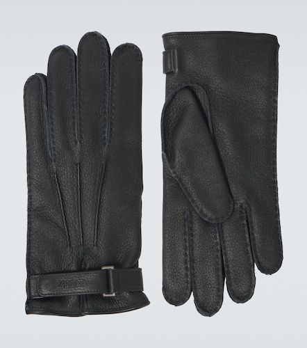 Zegna Guantes de piel grabada - Zegna - Modalova