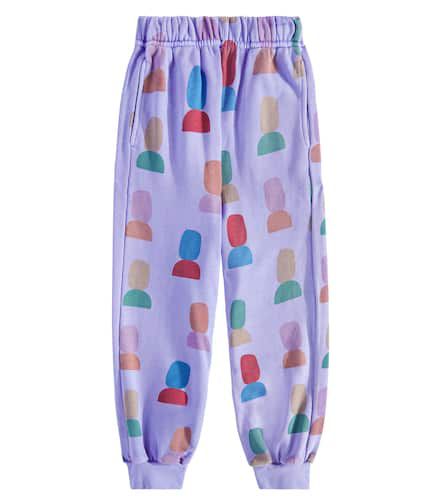 Printed cotton jersey sweatpants - Jellymallow - Modalova