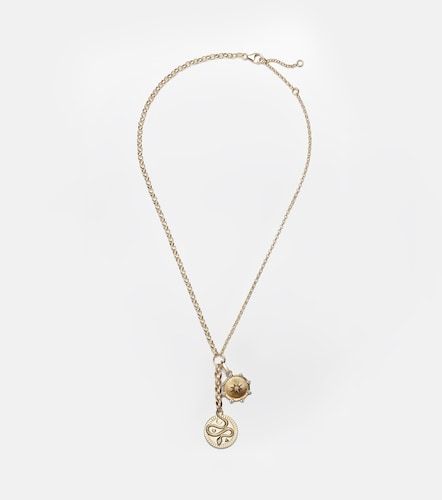 Collar Wholeness & True Love de oro de 18 ct con diamantes - FoundRae - Modalova