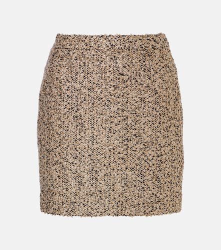 LamÃ© tweed miniskirt - Alessandra Rich - Modalova