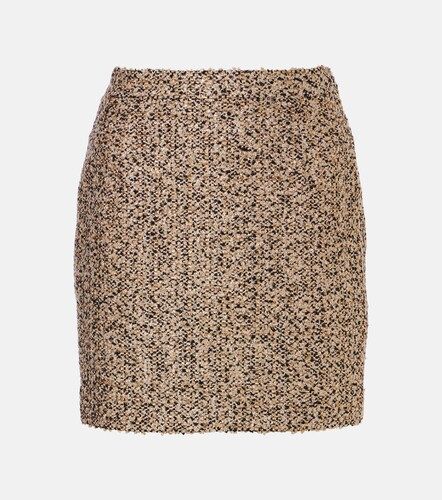 Minifalda de tweed lamé - Alessandra Rich - Modalova