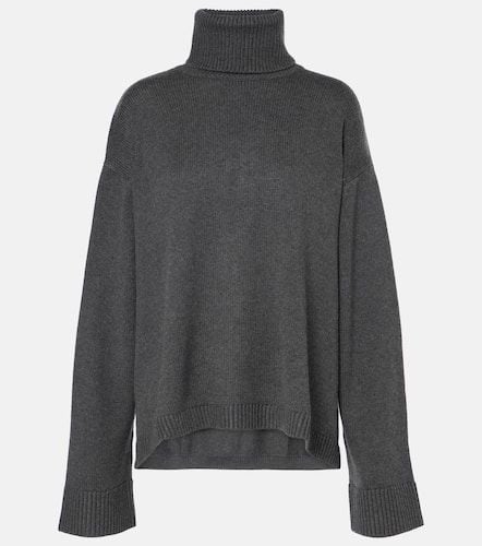 Rhea Trapeze wool and cotton turtleneck sweater - The Frankie Shop - Modalova