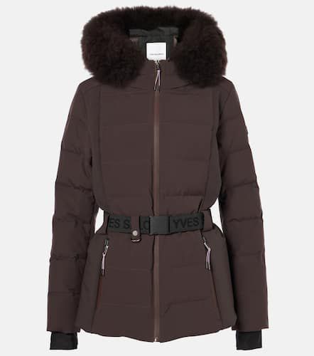 Giacca da sci Veste 64cm con shearling - Yves Salomon - Modalova