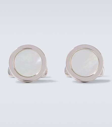 Cufflinks with mother-of-pearl - Giorgio Armani - Modalova