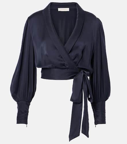 Zimmermann Silk wrap top - Zimmermann - Modalova