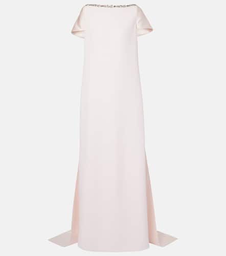 Sallie embellished crÃªpe and satin gown - Safiyaa - Modalova