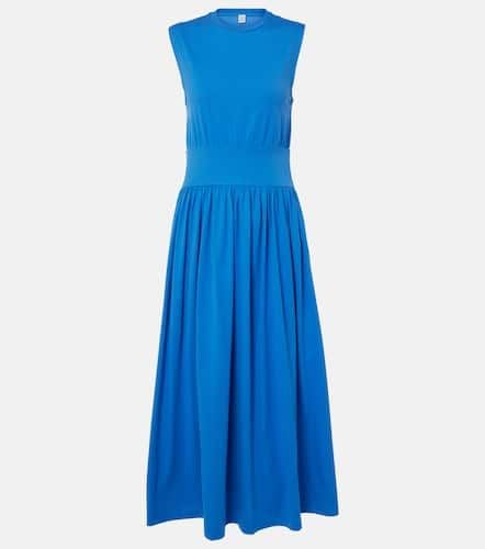 Toteme Cotton jersey midi dress - Toteme - Modalova