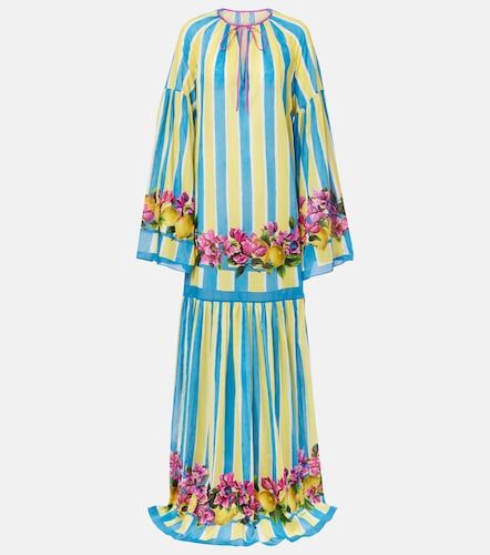 Caftán de algodón a rayas - Dolce&Gabbana - Modalova