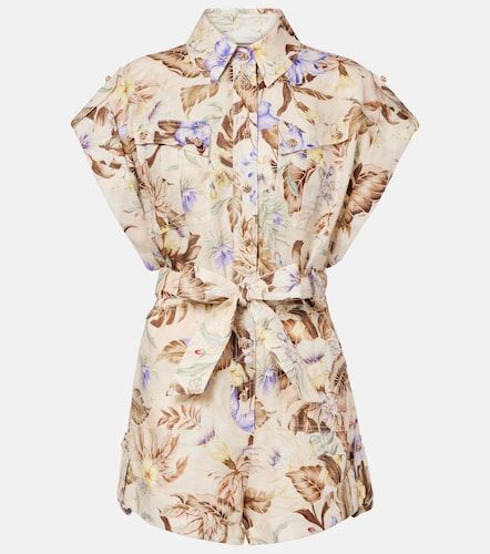 Zimmermann Playsuit aus Leinen - Zimmermann - Modalova