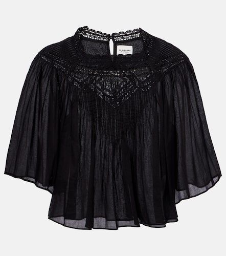 Top Garia aus Baumwolle mit Spitze - Marant Etoile - Modalova