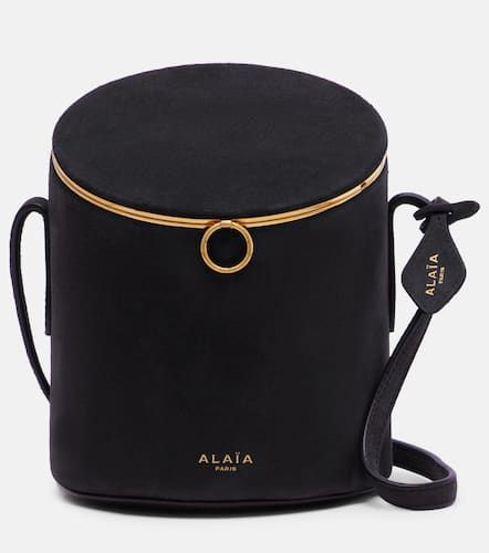 Alaa La Canette Small suede bucket bag - Alaia - Modalova