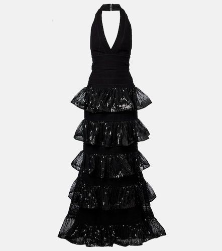 Elie Saab Sequined macrame gown - Elie Saab - Modalova