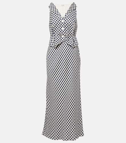 Rixo Kimmy checked maxi dress - Rixo - Modalova